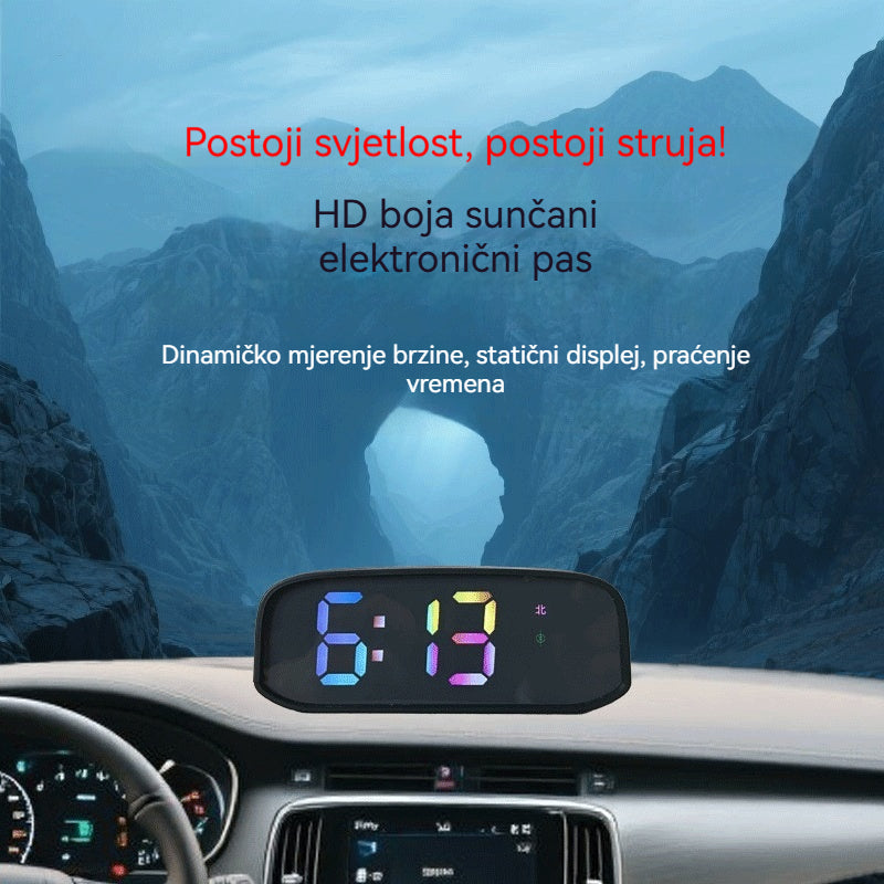 🚗Solarni zaslon za automobilsku instrument ploču