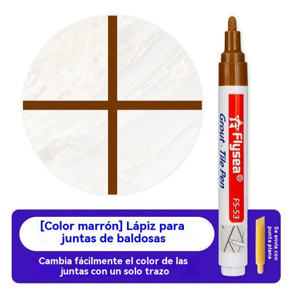 🔥Odporny na pleśń i wodę pisak do fugowania płytek ceramicznych