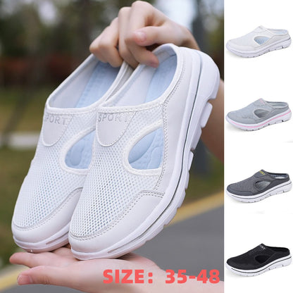 🔥✨【Ograniczona ilość】【35-48】2025 wiosenne modne, swobodne, oddychające kapcie, odpowiednie zarówno dla mężczyzn, jak i kobiet--3917582