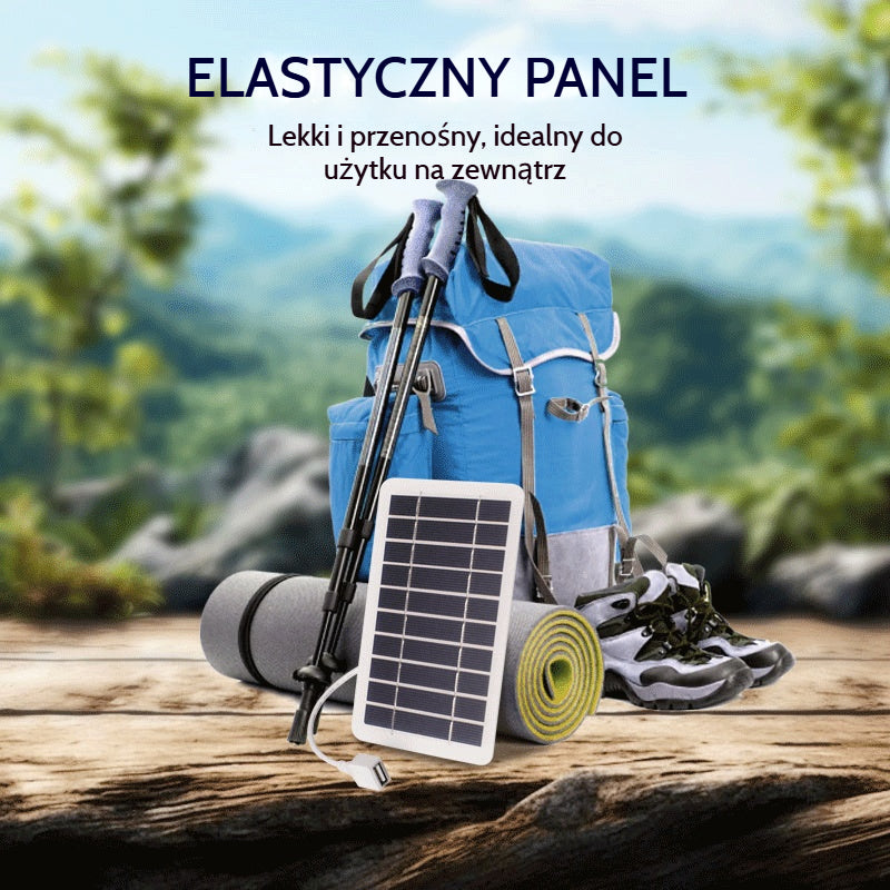 🌞Wiosenna promocja: 50% zniżki!🔋Ultralekki panel słoneczny (2W 5V) – przenośna ładowarka USB do pieszych wędrówek i kempingu – elastyczny i odporny na warunki atmosferyczne