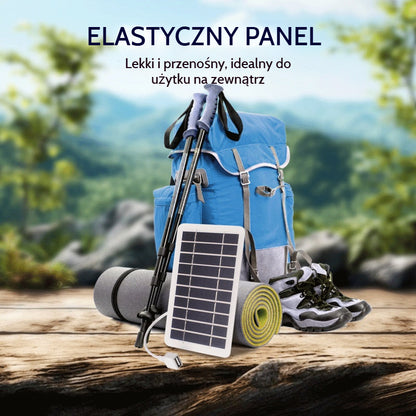 🌞Wiosenna promocja: 50% zniżki!🔋Ultralekki panel słoneczny (2W 5V) – przenośna ładowarka USB do pieszych wędrówek i kempingu – elastyczny i odporny na warunki atmosferyczne