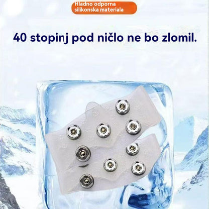【Kupite 2, dobite 2 gratis】 Prevleke za čevlje s petimi kremplji, nedrseče za pohodništvo na prostem, primerne za pohodništvo po snegu, alpinizem, plezanje in zimske ledene površine.