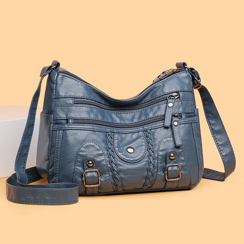 🔥Kupte jednu a druhou dostanete zdarma👜Nová dámská kabelka z roku 2025 s několika kapsami, velkou kapacitou, lze nosit na rameni nebo v crossbody tašce