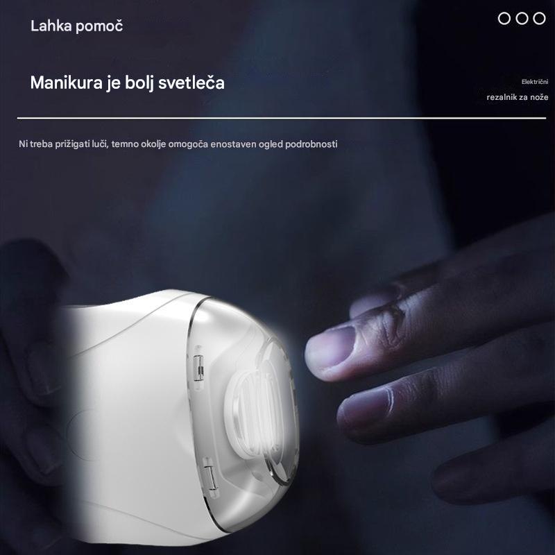 💅【50% OFF】✨ Avtomatska pilica za nohte, varna in nežna nega nohtov 👶🔧