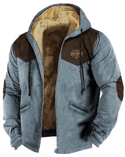 🔥💥【M-5XL】Pánská Mikina s Kapucí 2025 – Podzimní a Zimní Móda, Zpevnění, Teplá a Pohodlná do Chladu