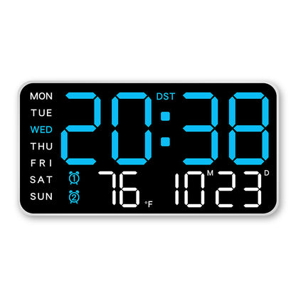 📢📢50% zniżki!! ⏰ Wielofunkcyjny dekoracyjny zegar LED z wyświetlaczem cyfrowym — idealny do nowoczesnych domów w Wielkiej Brytanii