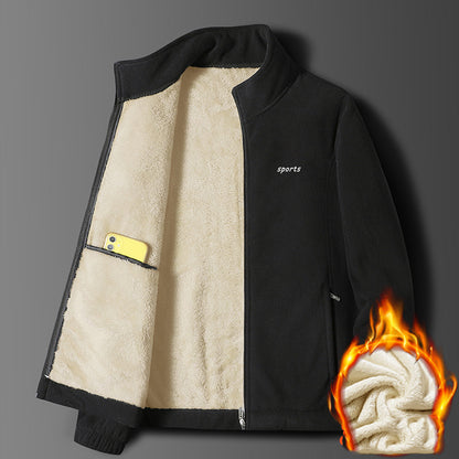 🔥⛄【M-5XL】Nova muška jakna od debele janjeće kože za jesen i zimu, moderna, topla i svestrana