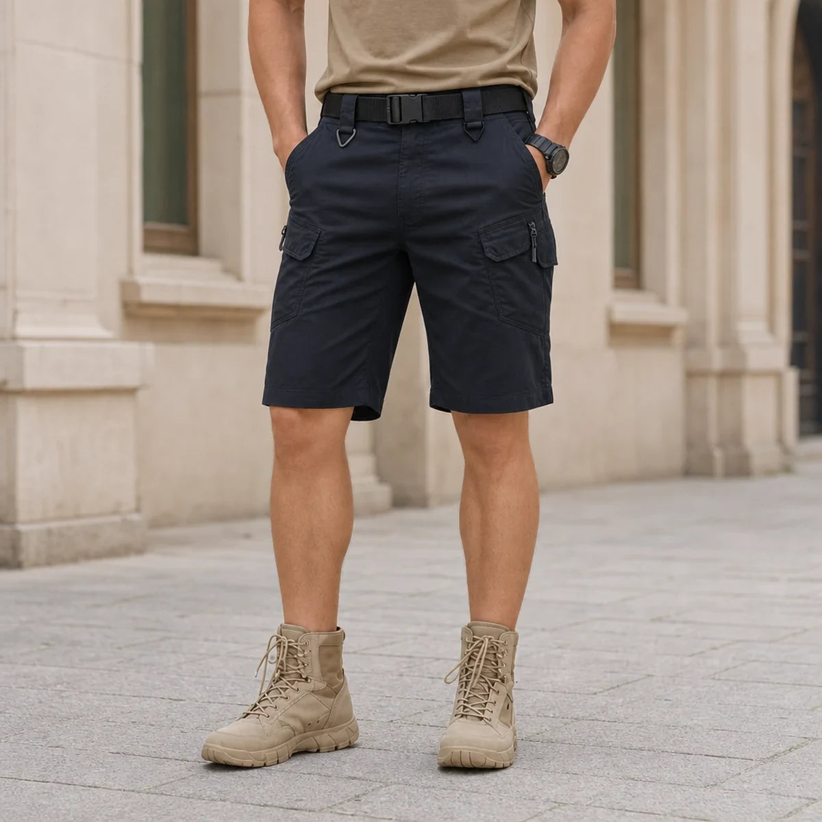 👖✨【M-3XL】Spodenki taktyczne IX7 – spodenki typu cargo do aktywności outdoorowych / taktyczne