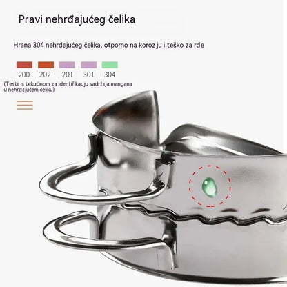 🥟Kalup za rezanje 8,5 cm + kalup za knedle 8,5 cm✨ Napravite savršeno prezentirane domaće knedle za nekoliko minuta! ✨ Nehrđajući čelik prehrambene kvalitete