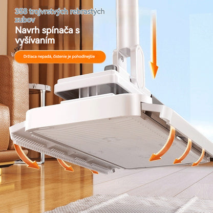 🔥【4-dielna sada】Multifunkčný mop s klipsom na handričku, nový domáci mop bez potreby prania