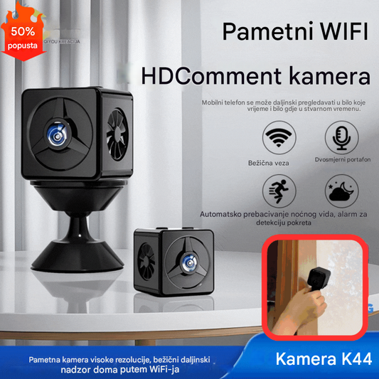 🏠📹🕵️Kupi 1 i dobiješ 1 gratis🔥Mala kvadratna kamera, HD pametna kamera, bežični WiFi nadzor kuće na daljinu