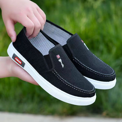🔥50% zniżki🔥[38-45] Męskie płócienne buty na co dzień w stylu retro, miękkie i wygodne 3635397