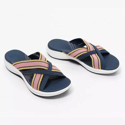 🔥【Nowości letnie】【35-45】Sandały damskie letnie, duży rozmiar, gruba podeszwa, podeszwa ortopedyczna