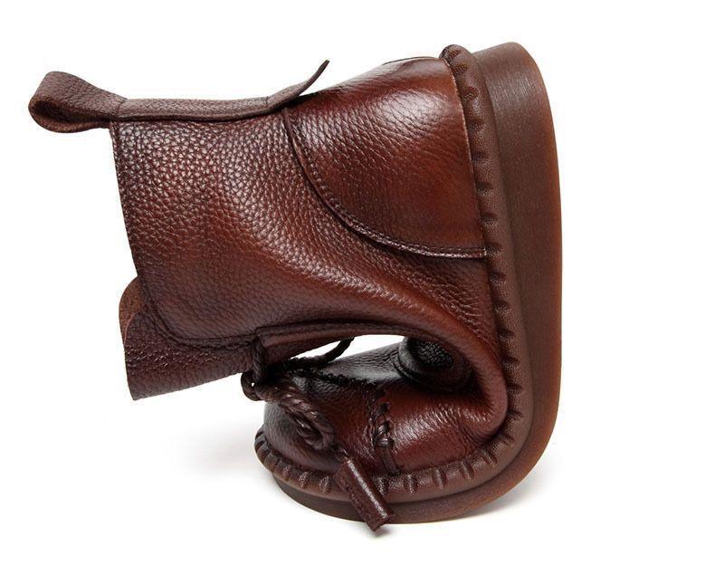 🔥Promocja 45% off 👢【35-40】Wczesnojesienne damskie retro wygodne buty ze skóry 2025