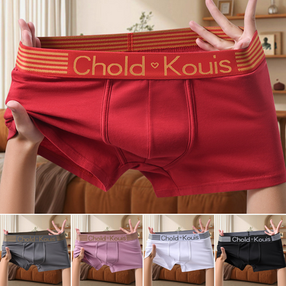 【6 sztuk 】 Miękka i wygodna bielizna męska z czystej bawełny (L-4XL)-3677097