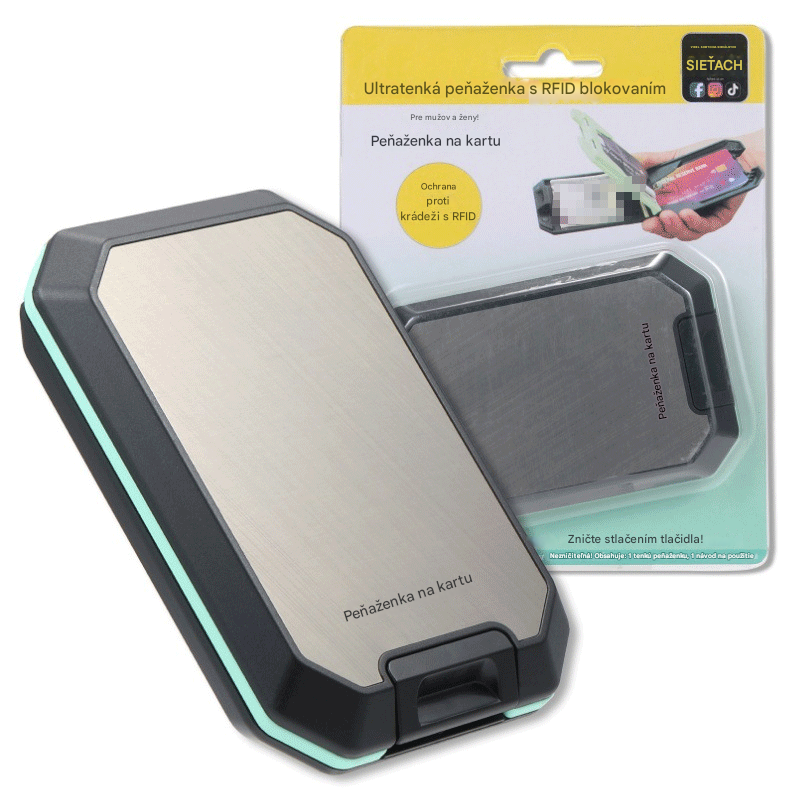 🔥【Kúp 1, druhý zdarma】👛 Prémiová magnetická peňaženka/držiak na karty pre mužov ✅ Mimoriadne vysoká pevnosť ✅ Kompaktná a prenosná ✅ Automatické uzamknutie, ochrana proti krádeži