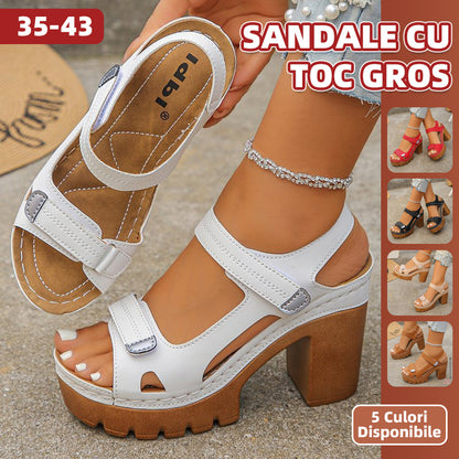 【35-43】🔥 Sandale s platformom i debelom petom – više, stabilnije, elegantnije