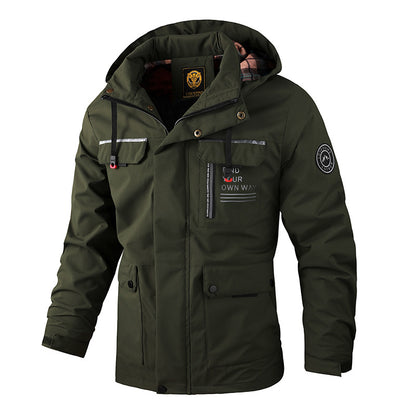 🔥50% zniżki dzisiaj🔥【M-6XL】2026 Nowa męska, gruba, ciepła, wiatroszczelna i wodoodporna kurtka