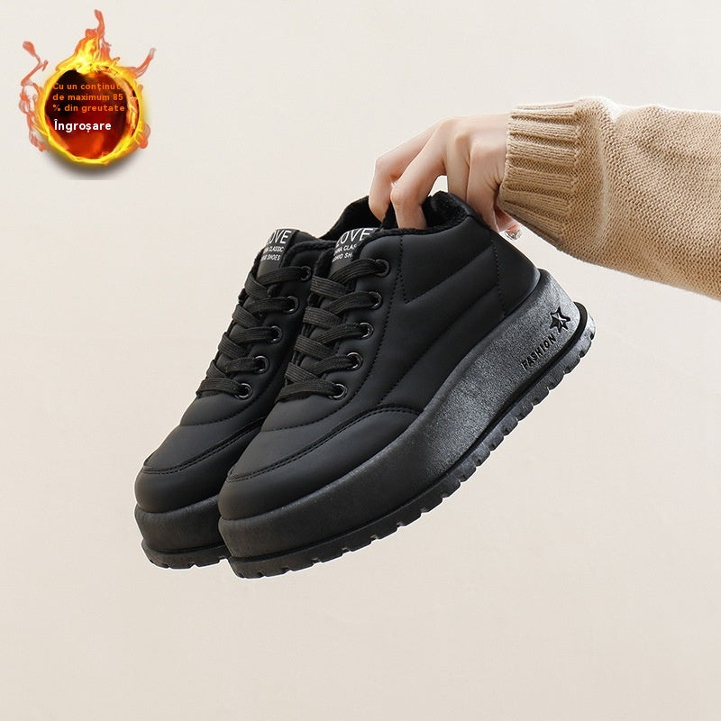 【35-40】Damskie buty casualowe z futerkiem zapewniające wygodę i ciepło