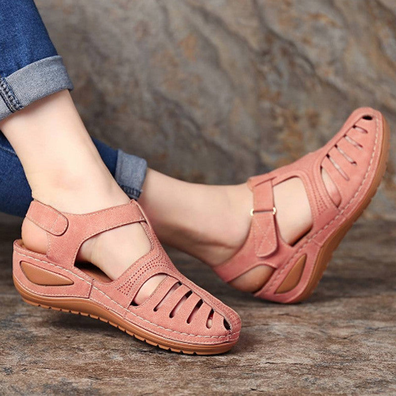 【Oferta limitowana💥】Nowe letnie sandały damskie na skośnym obcasie