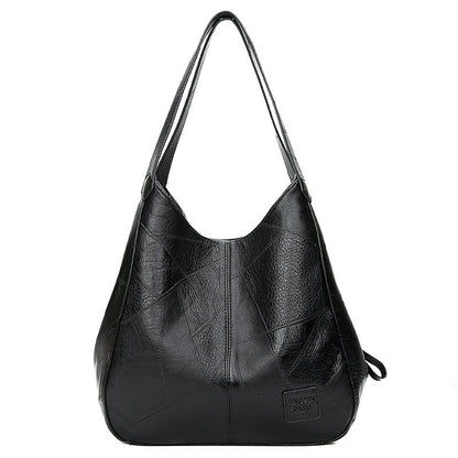 💖👜💖【Промоция 50%】Нова дамска чанта с голям капацитет от мека кожа, модерна и стилна