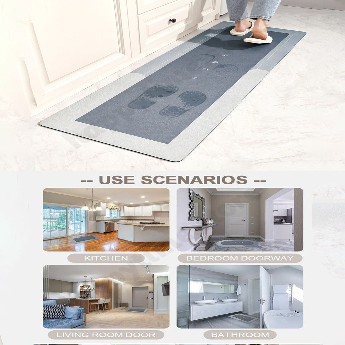 🔥[50% rabatu] 🔥Dywan domowy o doskonałej absorpcji wody_3617459