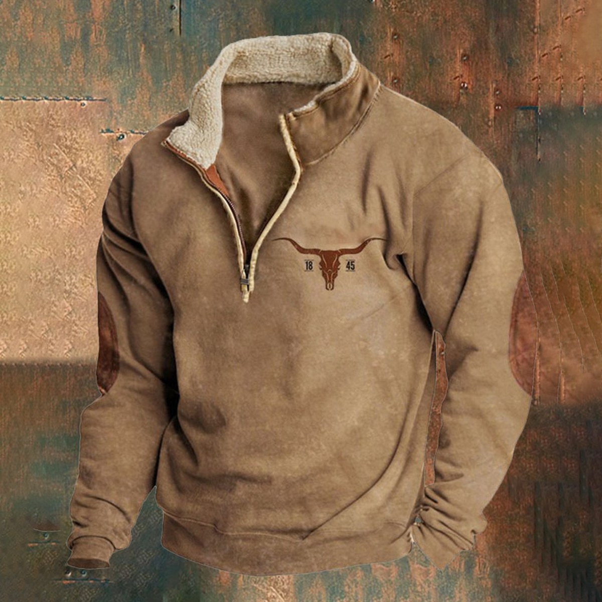 👕【35% ZNIŻKI】【S-4XL】Modny męski sweter z długim rękawem i nadrukiem 3D na jesień i zimę 2025