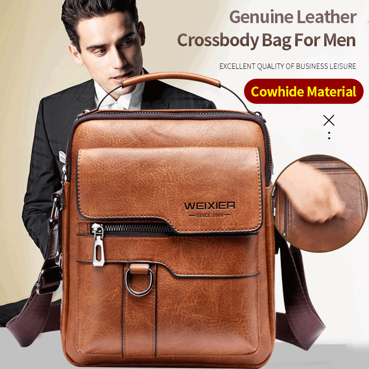 🔥Promocyjna gorąca wyprzedaż🔥2024 nowa męska torba na ramię ze skóry Oxford, torba na ramię3839101