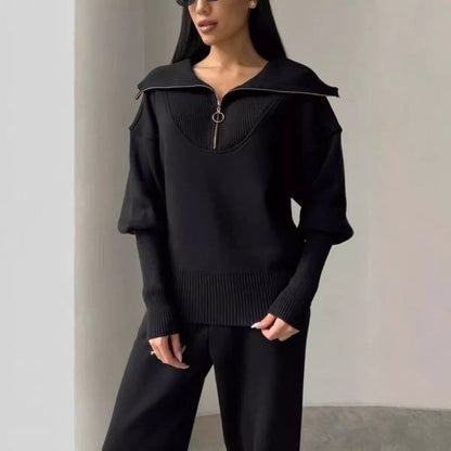 💥 💖 【bluza + spodnie】2024 nowa kolekcja na jesień/zimą, wysokiej jakości damski zestaw sportowy