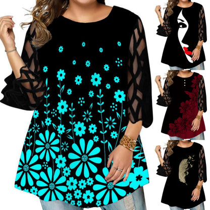 💞【Oferta limitowana】【L~6XL】Nowa damska koszulka z bawełny i lnu
