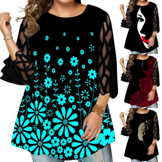 💞【Oferta limitowana】【L~6XL】Nowa damska koszulka z bawełny i lnu