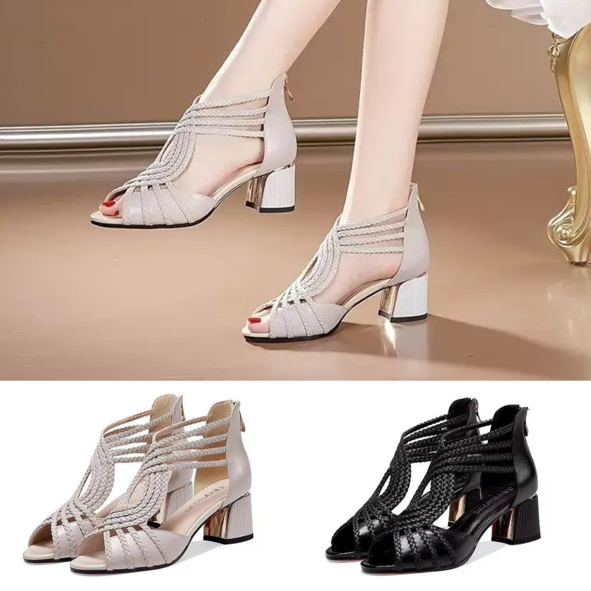 Promocja ograniczona czasowo 👡【34-40】Nowe sandały damskie z odkrytymi palcami 2025