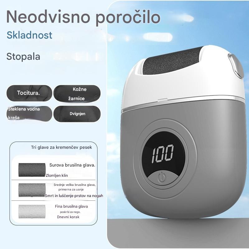 🦶🛁✨🔥Novi električni valjčki za pedikuro, odstranjevanje odmrle kože s pet, električni valjčki za pedikuro