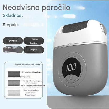 🦶🛁✨🔥Novi električni valjčki za pedikuro, odstranjevanje odmrle kože s pet, električni valjčki za pedikuro