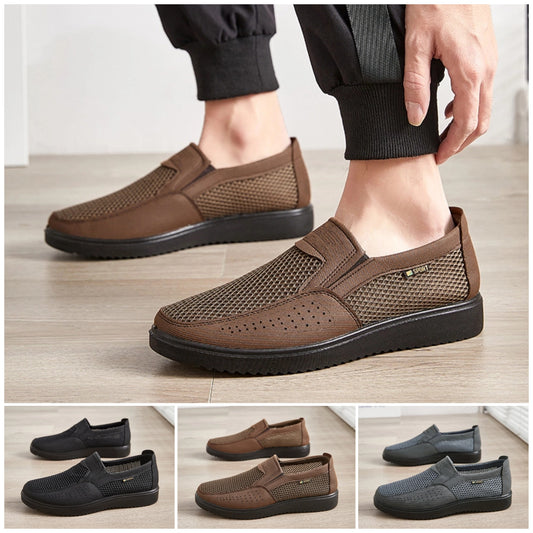 👟2025 nowe oddychające buty męskie, oddychające i suche, miękkie i wygodne, miękka podeszwa i antypoślizgowe