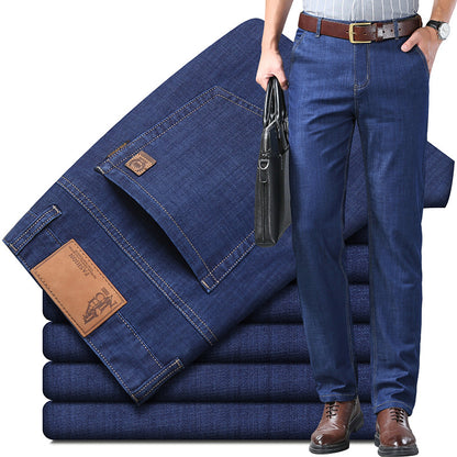 🔥【50% zniżki】👖👖2024 duże rozmiary, proste, swobodne i wszechstronne męskie dżinsy👍 3836625