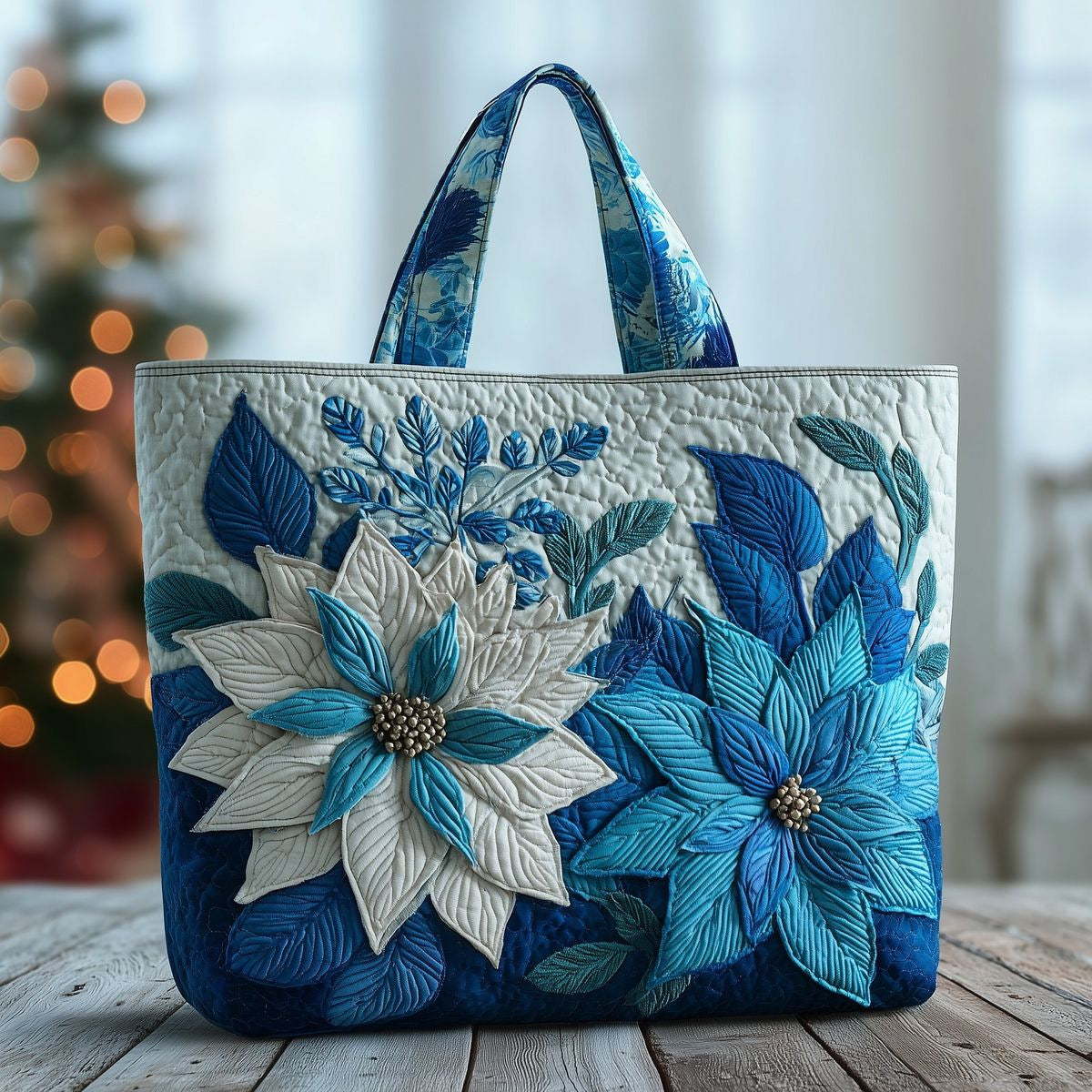 👜【Plaćanje pouzećem✨】🌷Velika torba s vezom i cvjetnim uzorkom