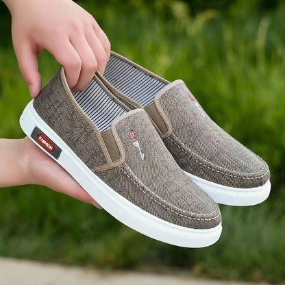 🔥Oferta limitată🔥【Rozmiary 38-45】Męskie płócienne buty casual w stylu retro✅Miękkie i wygodne