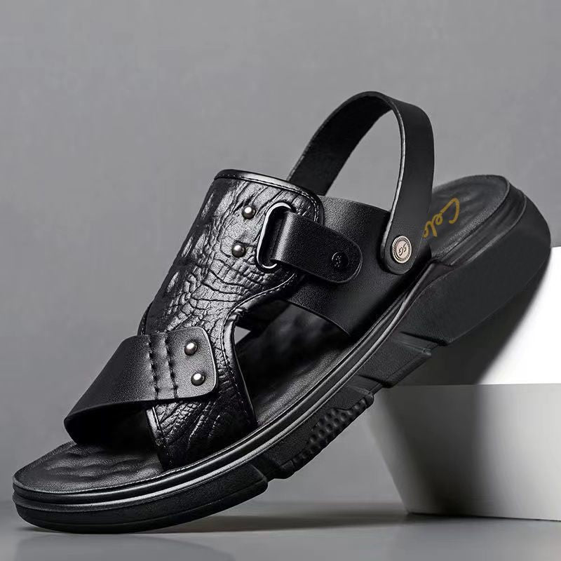 Wielka wyprzedaż 🔥 Letnie męskie sandały 2025, miękka podeszwa, antypoślizgowe i antyzapachowe, idealne na plażę