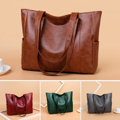 Limitovaná zľava 43 % 👜 Nová módna dámska kabelka z mäkkej kože cez rameno✨ Casual s veľkou kapacitou✨