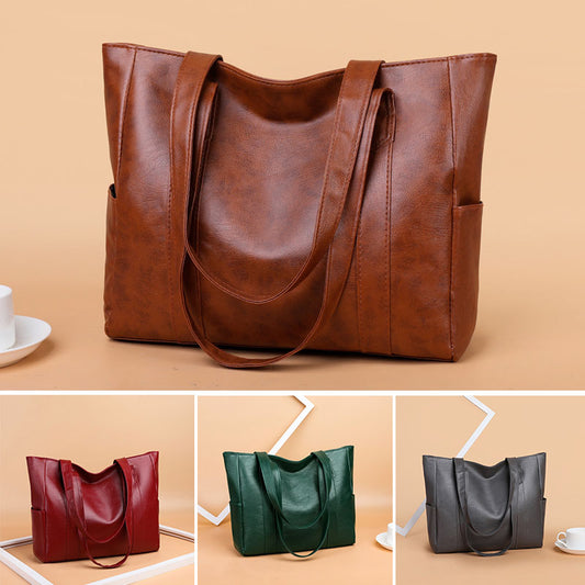 Limitovaná zľava 43 % 👜 Nová módna dámska kabelka z mäkkej kože cez rameno✨ Casual s veľkou kapacitou✨