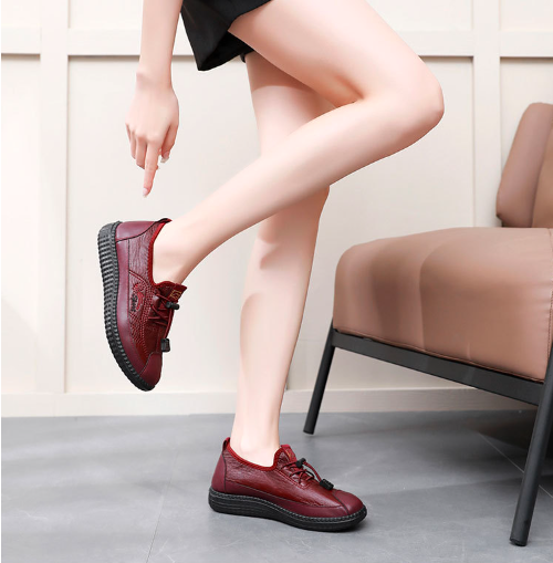 ✨Limitowana oferta 43% 🔥zniżki na damskie skórzane buty z miękką, antypoślizgową podeszwą w rozmiarach 35-41.3807505