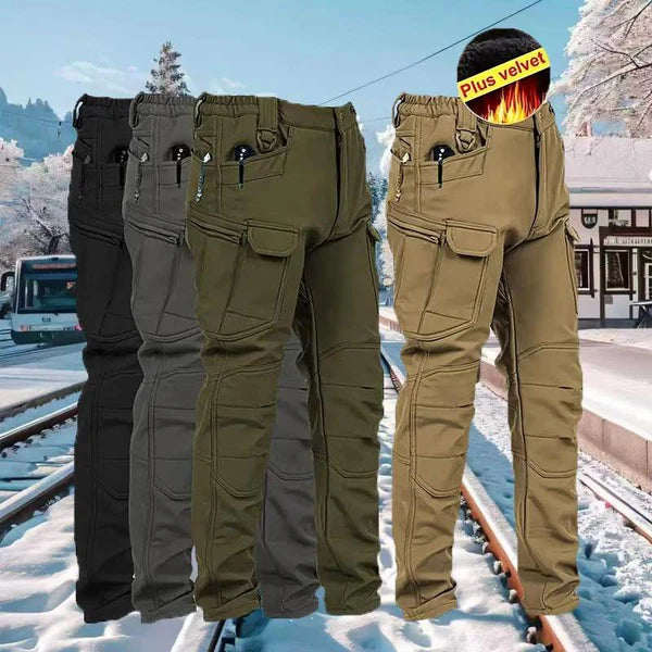 ⏳ZADNJI DAN RAZPRODAJE! 50 % POPUST! 🔥Moške vojaške taktične hlače, odporne na veter in izolirane.
