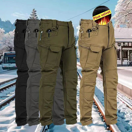 ⏳ZADNJI DAN RAZPRODAJE! 50 % POPUST! 🔥Moške vojaške taktične hlače, odporne na veter in izolirane.