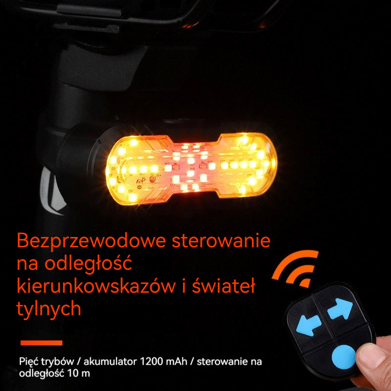 😀【Obniżka o 100 zł】Nowy wielofunkcyjny bezprzewodowy pilot do klaksonu i świateł kierunkowych
