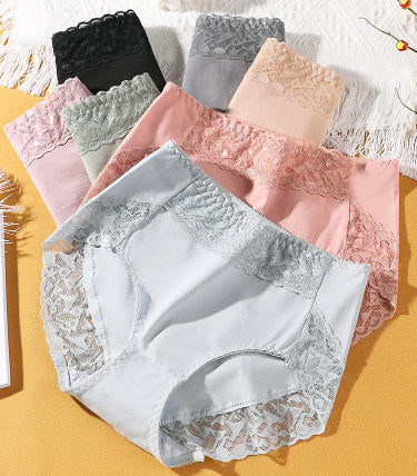 [1 zestaw 6] antybakteryjnych majtek damskich z czystej bawełny 3703282