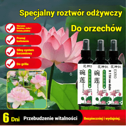 [3/6/9 butelek] Roztwór odżywczy do roślin, specjalny roztwór odżywczy dla lilii wodnych