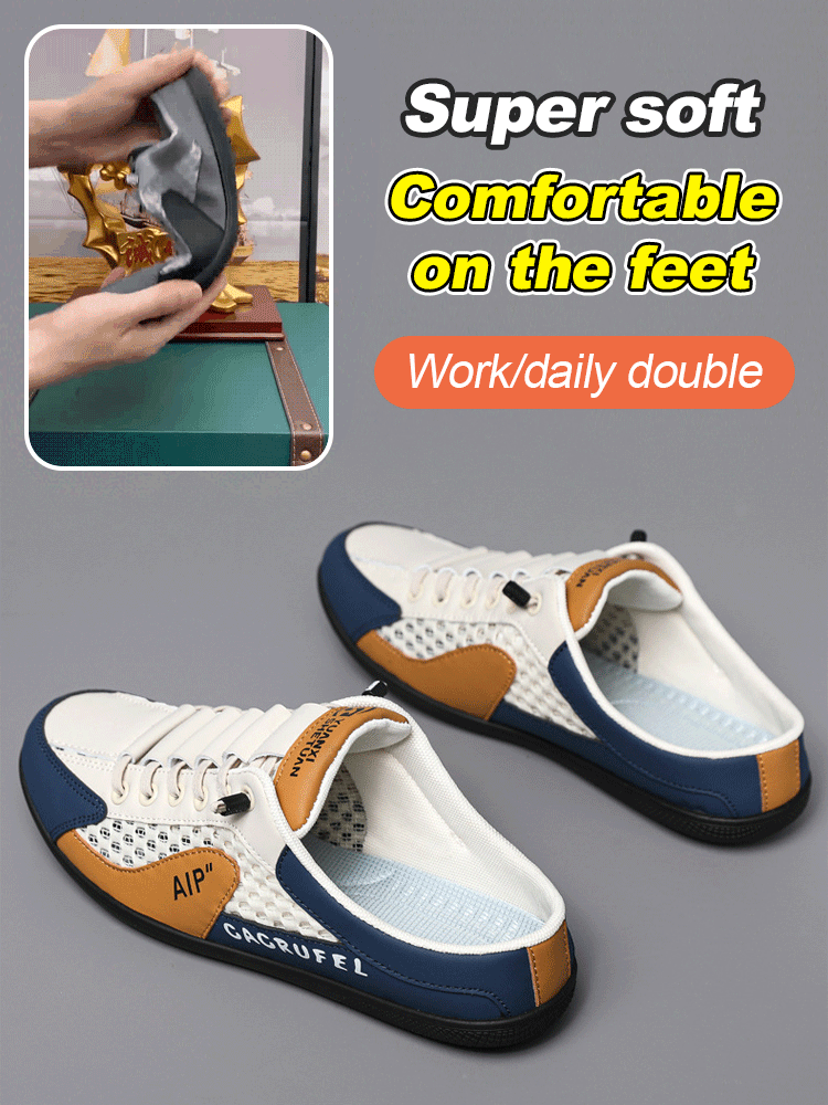 👞🔥【39-44】Nowe męskie sportowe wsuwane i codzienne kapcie --3890323