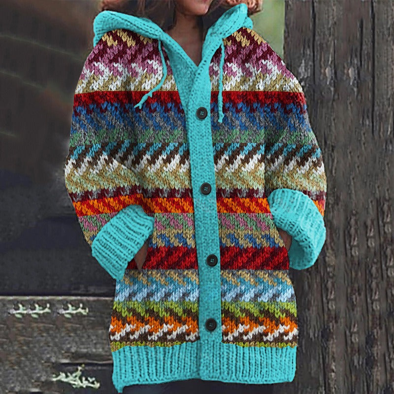 🥰Nowa, komfortowa, retro sweter rozpinany 3809049