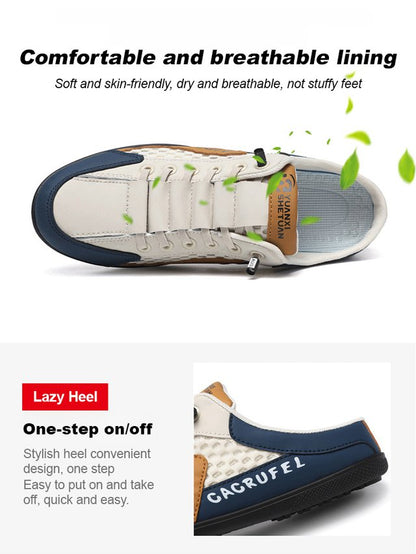 👞🔥【39-44】Nowe męskie sportowe wsuwane i codzienne kapcie --3890323